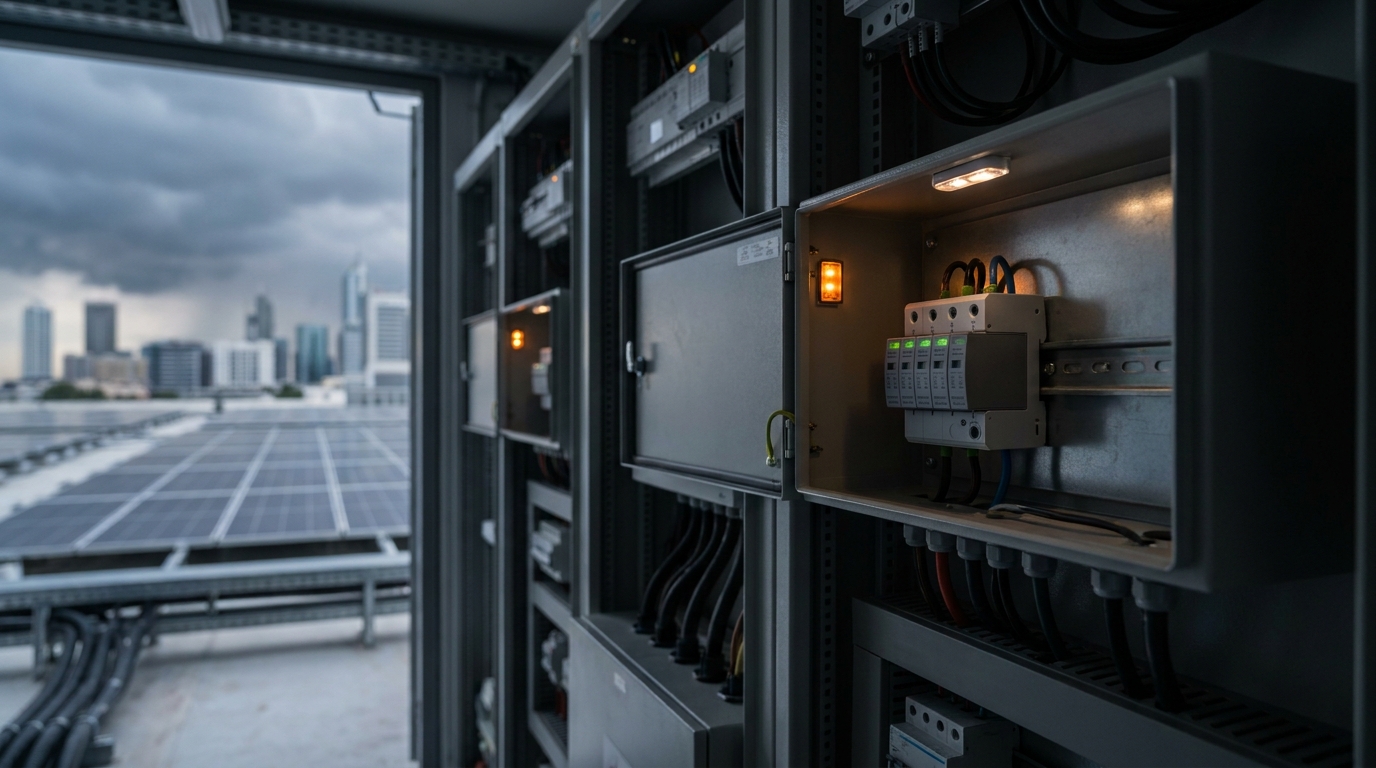 Abu Dhabi Rooftop Solar Surge Protection: Engineering Solutions for Desert Climates