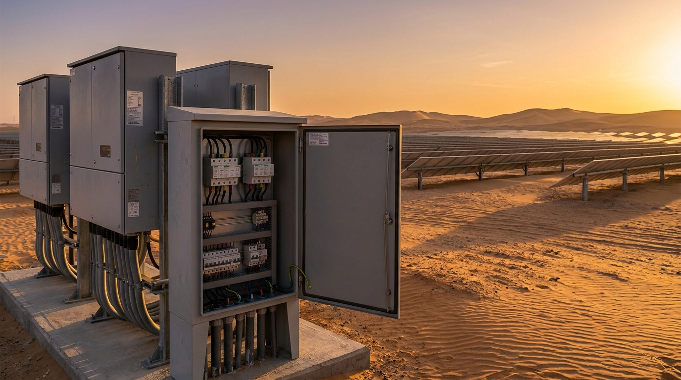 Dubai Solar Farm Earthing and SPD: Engineering Resilient Desert PV Systems