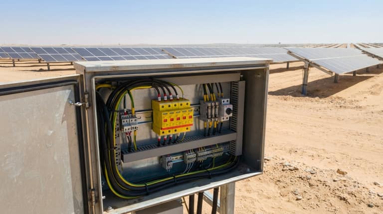 How to Select the Right Middle East Solar SPD Supplier for Harsh Desert Environments