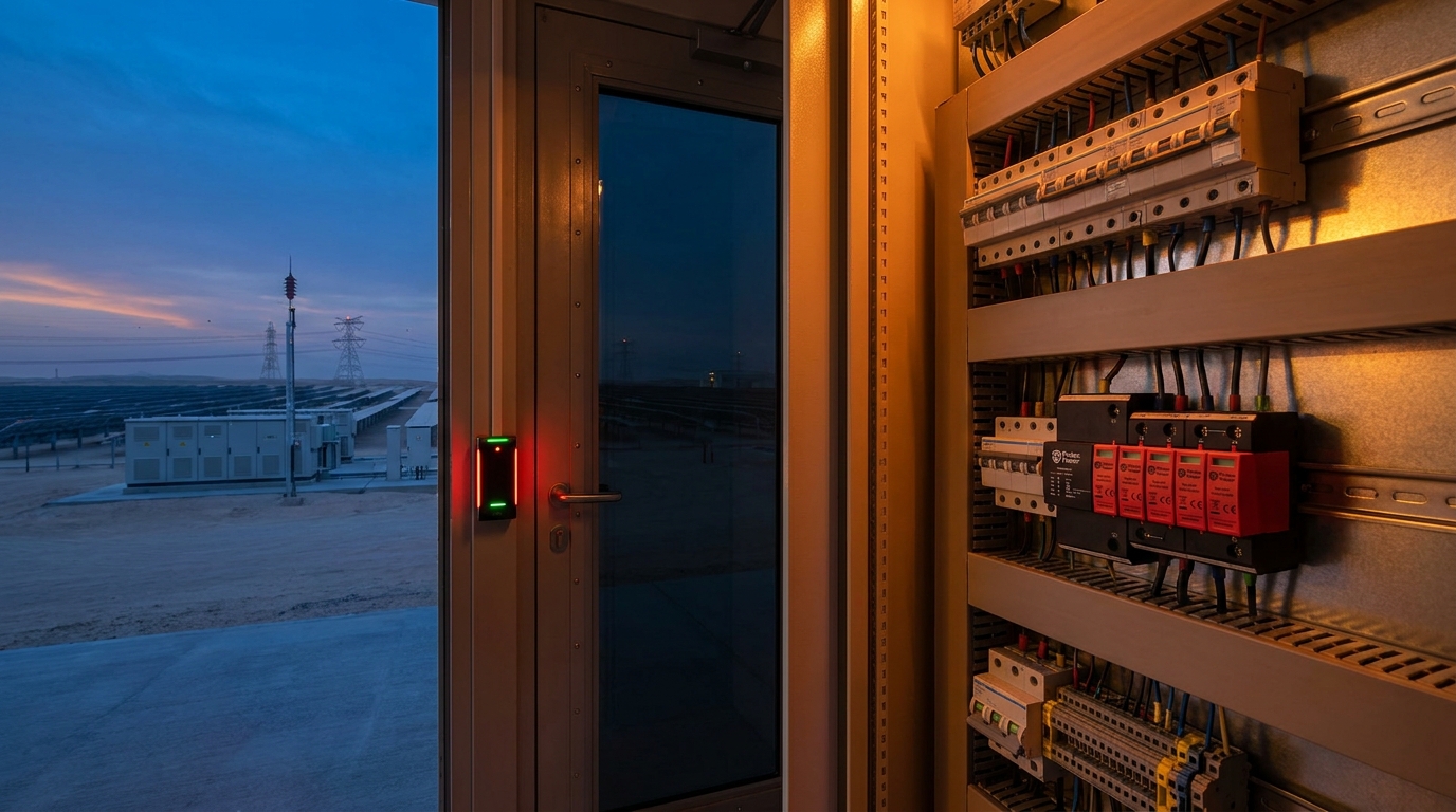 Lightning Protection for Solar Farms in Abu Dhabi: Engineering Resilient PV Assets