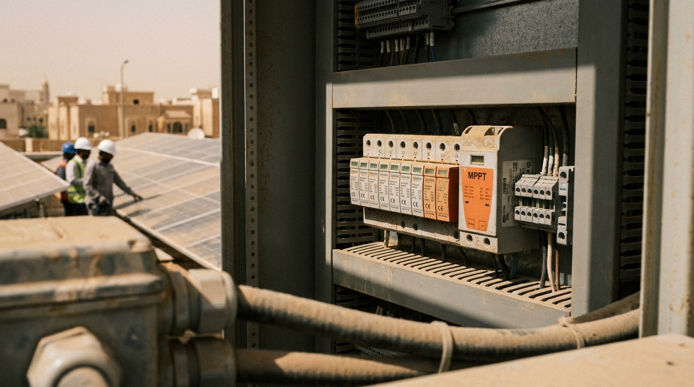 MPPT Surge Protection in Riyadh: Safeguarding Solar Inverters in Harsh Desert Climates