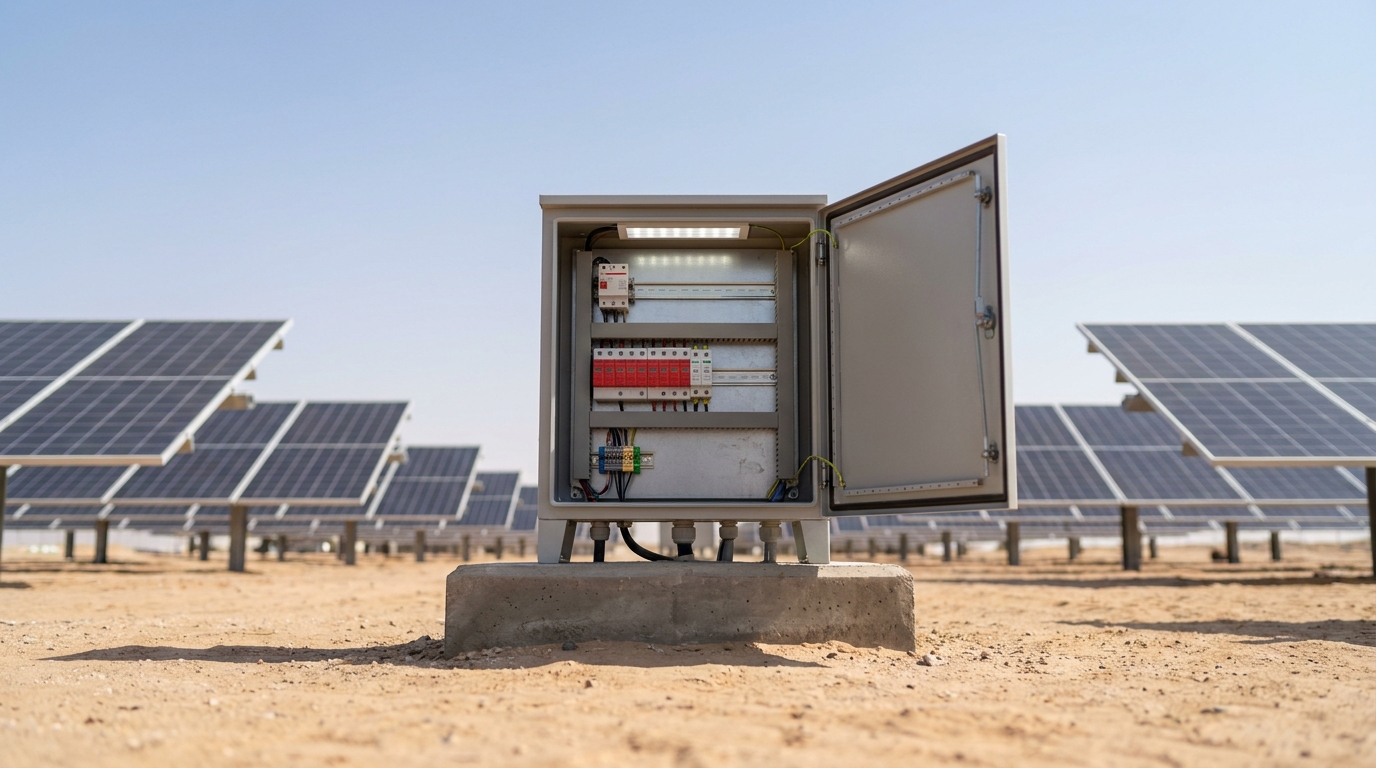 Optimizing Combiner Box Surge Protection in UAE Solar Projects: A Complete Guide