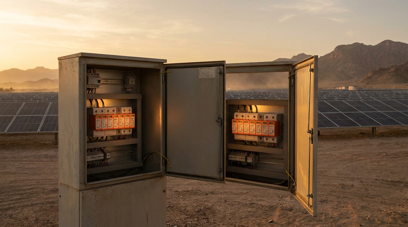 Riyadh Industrial Solar Plant Lightning SPD Selection: Protecting PV Assets in Desert Climates