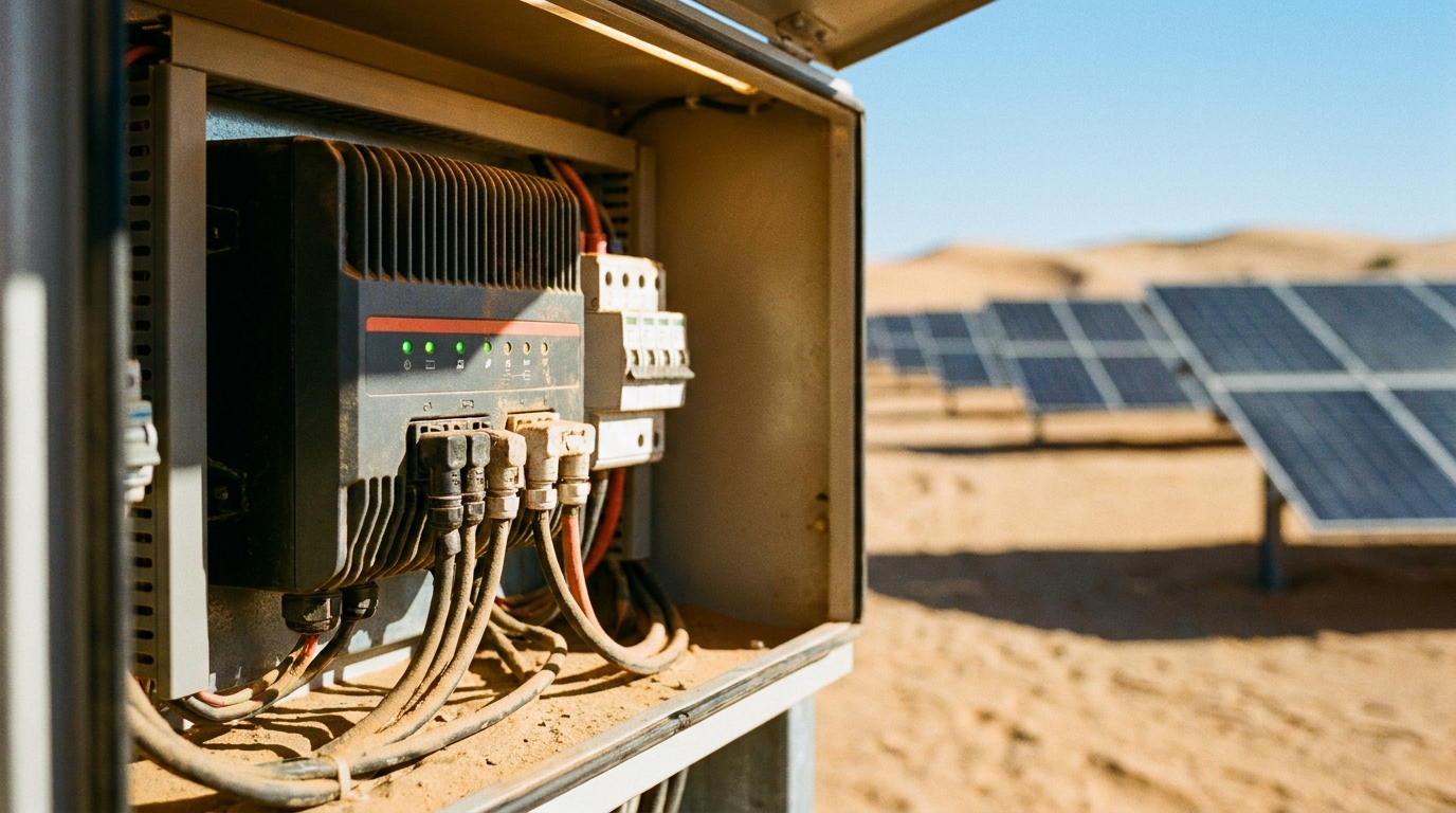 Sandstorm Solar Electrical Protection in UAE: Safeguarding PV & Energy Storage Assets