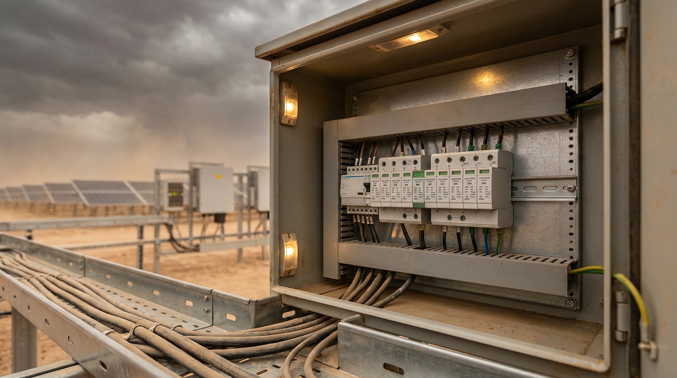 Saudi Arabia PV Inverter SPD: Protecting Solar Infrastructure in Extreme Climates