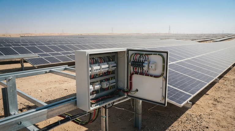 Selecting the Right IEC 61643 Solar SPD in Abu Dhabi for Harsh Desert Climates