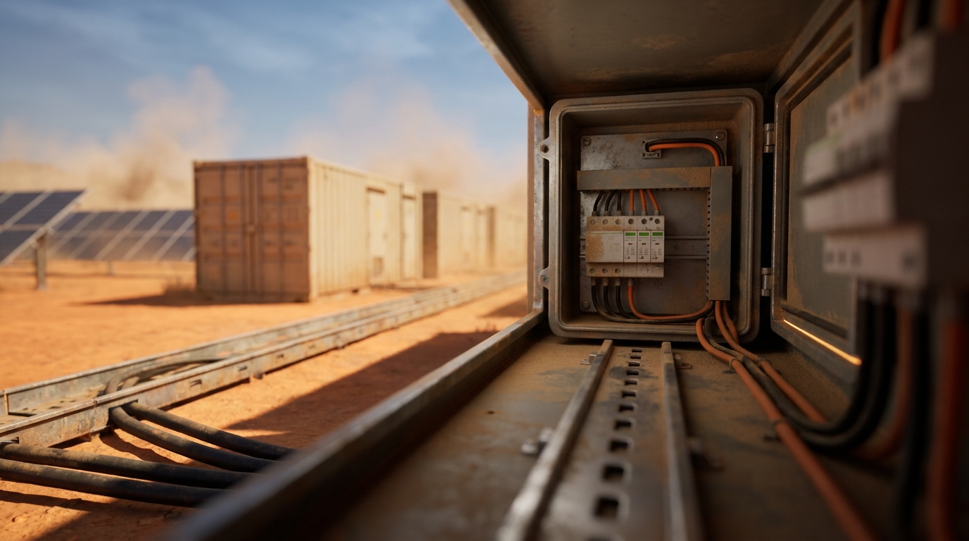 Selecting the Right UAE Solar Battery Storage SPD: Surge Protection for Extreme Environments