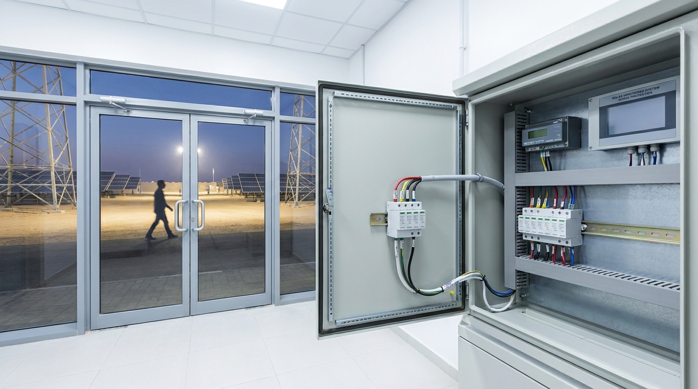 Solar Monitoring System Surge Protection in Riyadh: Securing PV Performance in Harsh Climates