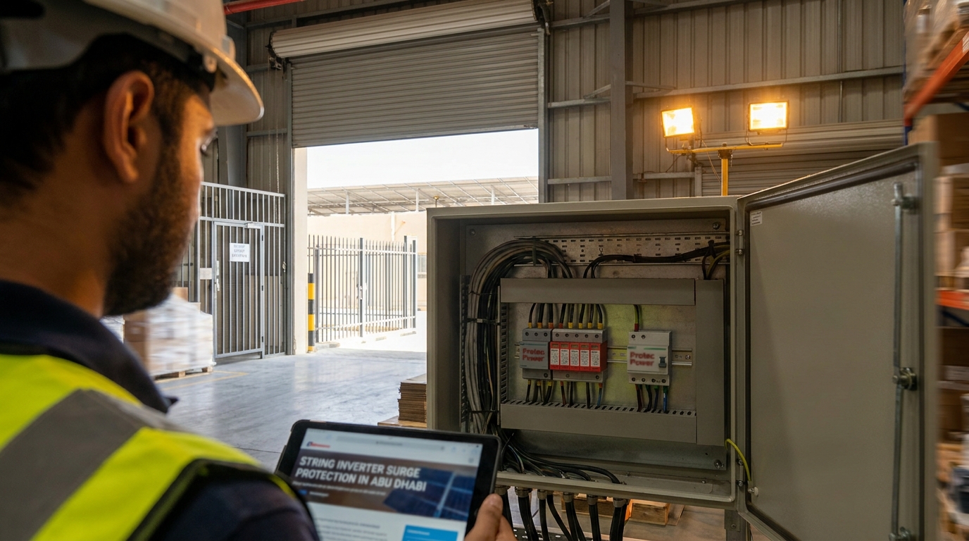 String Inverter Surge Protection in Abu Dhabi: Safeguarding Solar Assets in Extreme Climates
