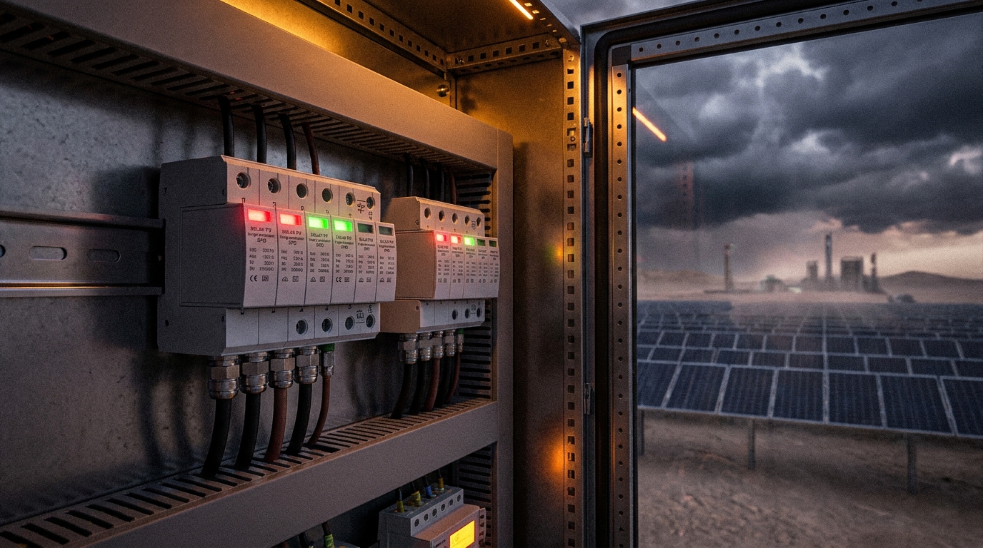 Tropical Climate Solar Surge Protection in UAE: Engineering Resilient Solar PV Infrastructure