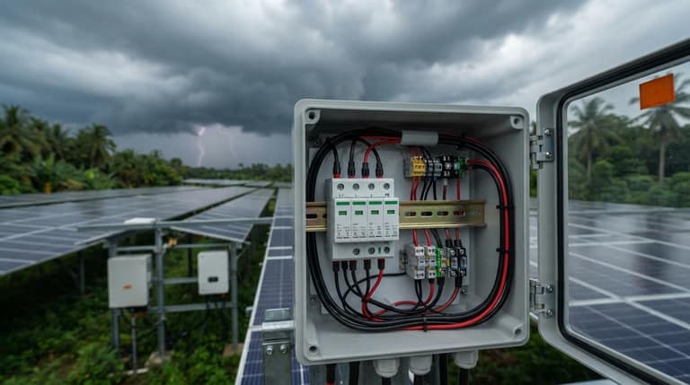 Tropical Lightning SPD for ASEAN Solar: Protecting PV Investments in High-Keraunic Zones